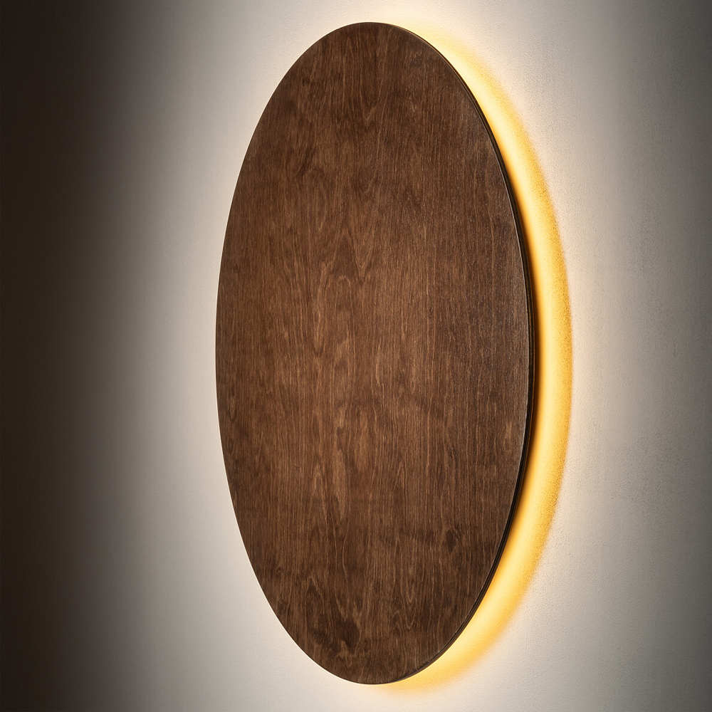 Настенный светильник Nowodvorski Ring Timber Led XXL Wood 11178