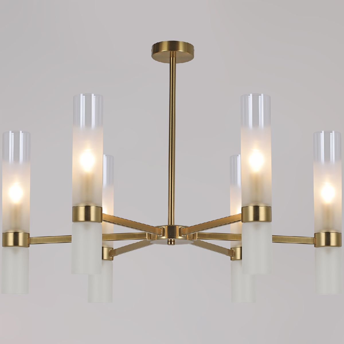 Люстра на штанге Illumico IL0279-6P-79 BRASS