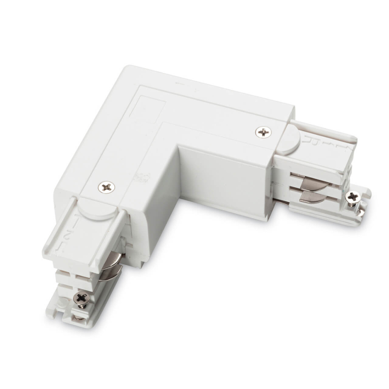 Коннектор L-образный правый Ideal Lux Link Trimless L-Connector Right White 169736