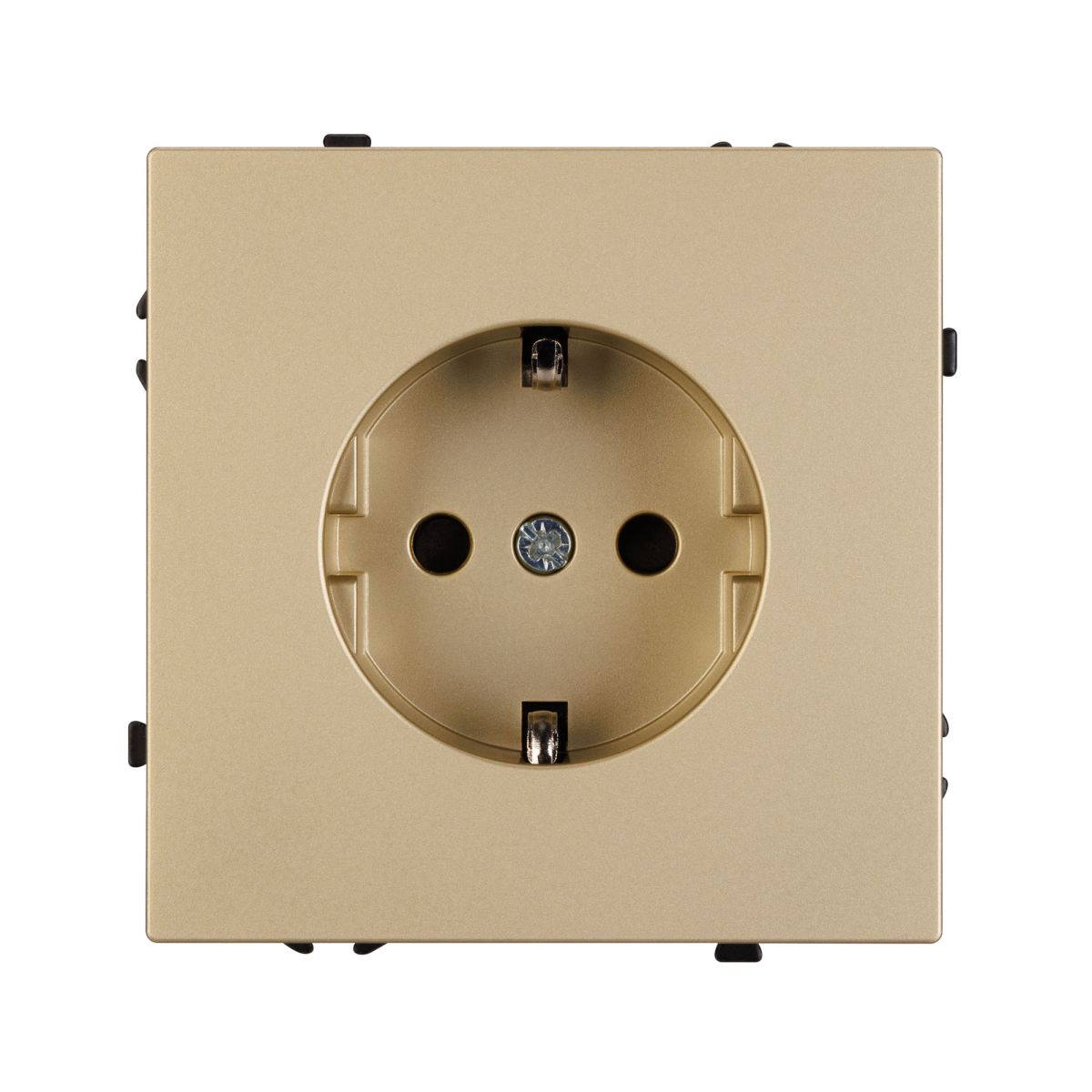 Розетка зк со шторками софт-тач золотой песок Arlight SCT-MEU-SFPL-GD (250V, 16A) 054278(1)