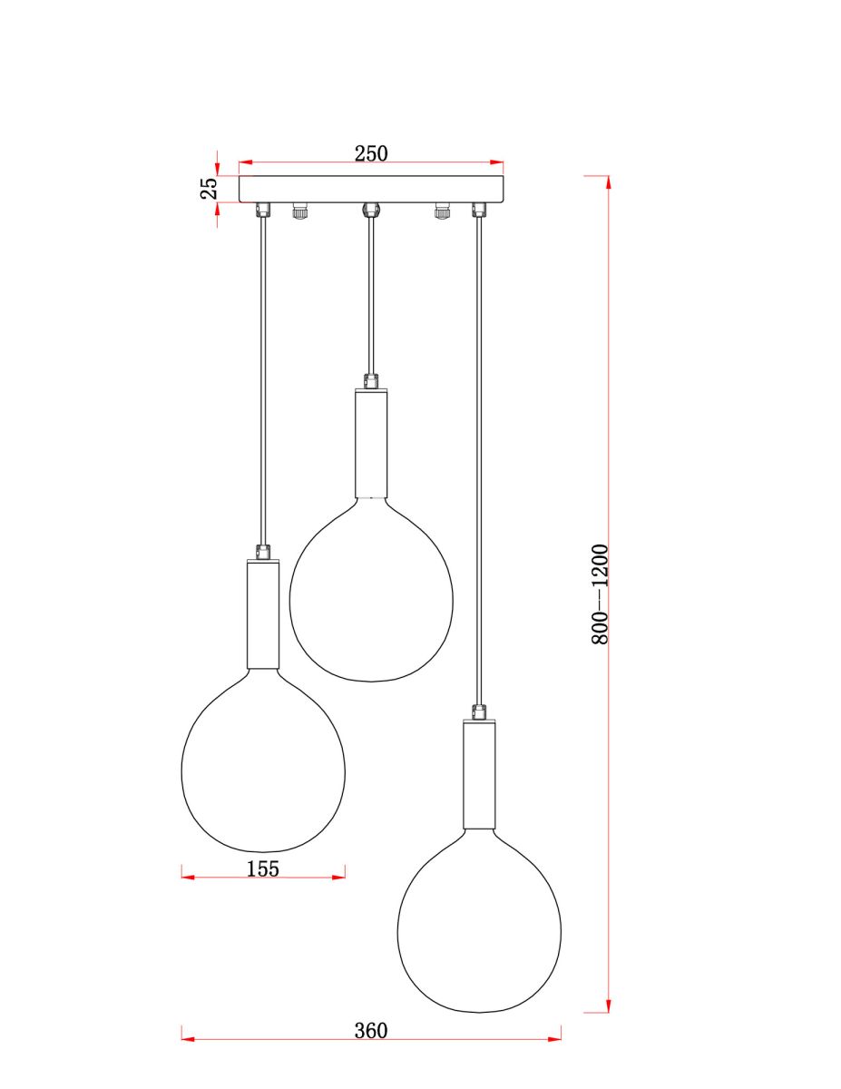 Подвесной светильник Freya Sway FR5269PL-03CH