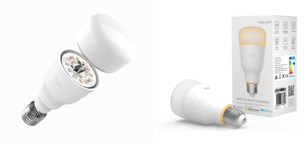 Умная светодиодная лампа Yeelight Smart LED Bulb 1S (White) E27 8,5W 1700/6500K YLDP15YL