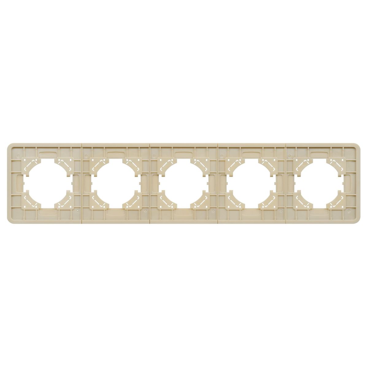 Рамка на 5 постов стеклянная Arlight FRM-OMALI-GS-5-GD 049707