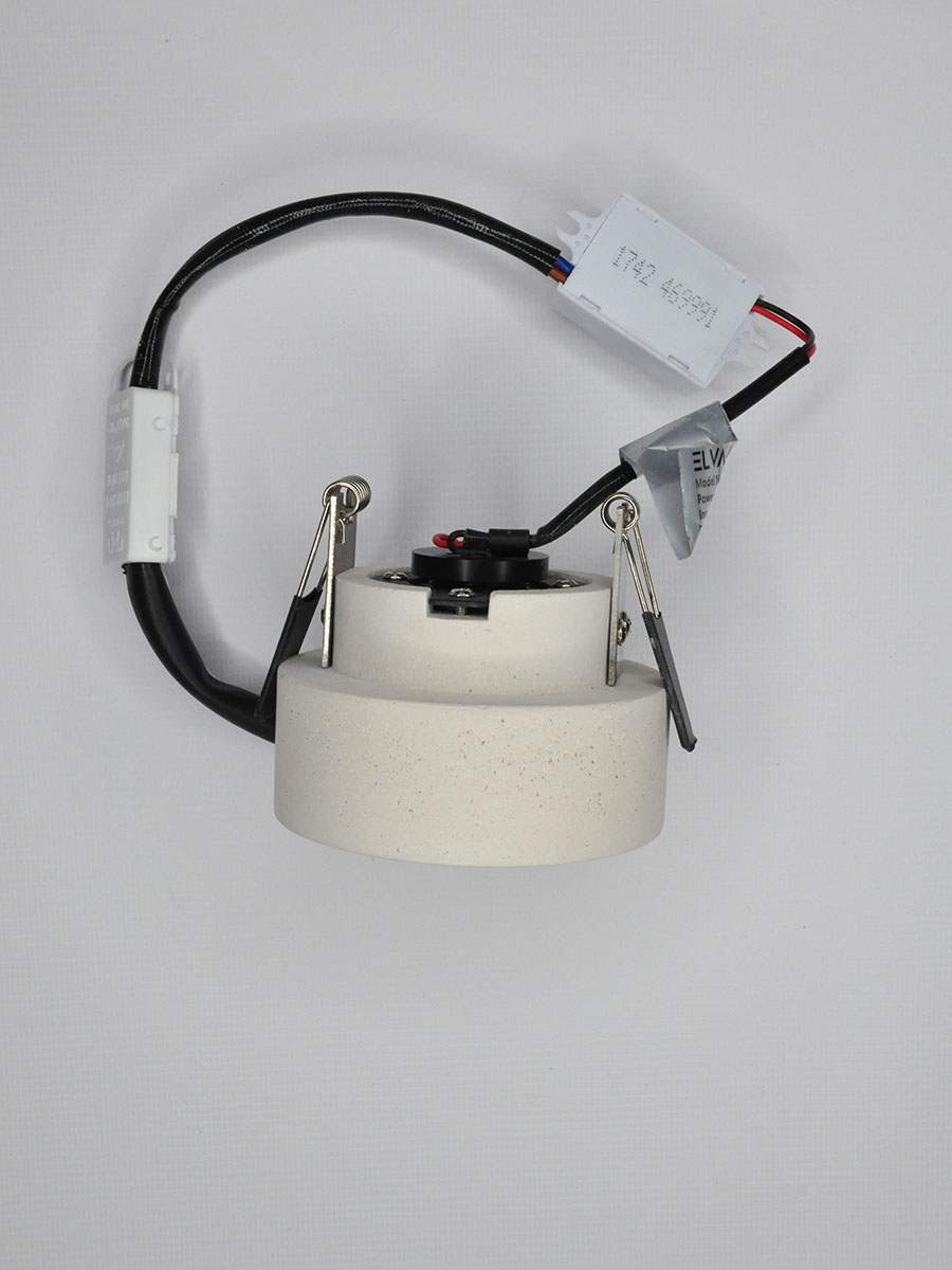 Встраиваемый светильник Elvan VLS-110223-4,2W-WW-GrBk