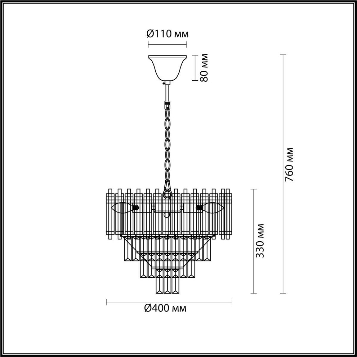 Подвесная люстра Lumion Classi 5228/6