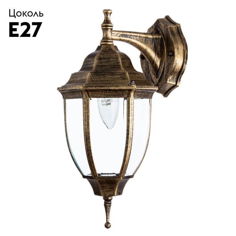 Уличный настенный светильник Arte Lamp Pegasus A3152AL-1BN