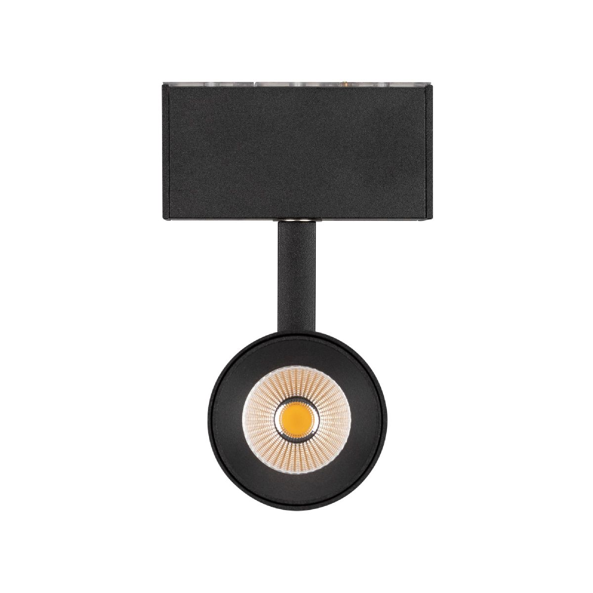 Трековый магнитный светильник Arlight MAG-SPOT-45-R85-12W Warm3000 (BK, 36 deg, 24V, DALI) 046593