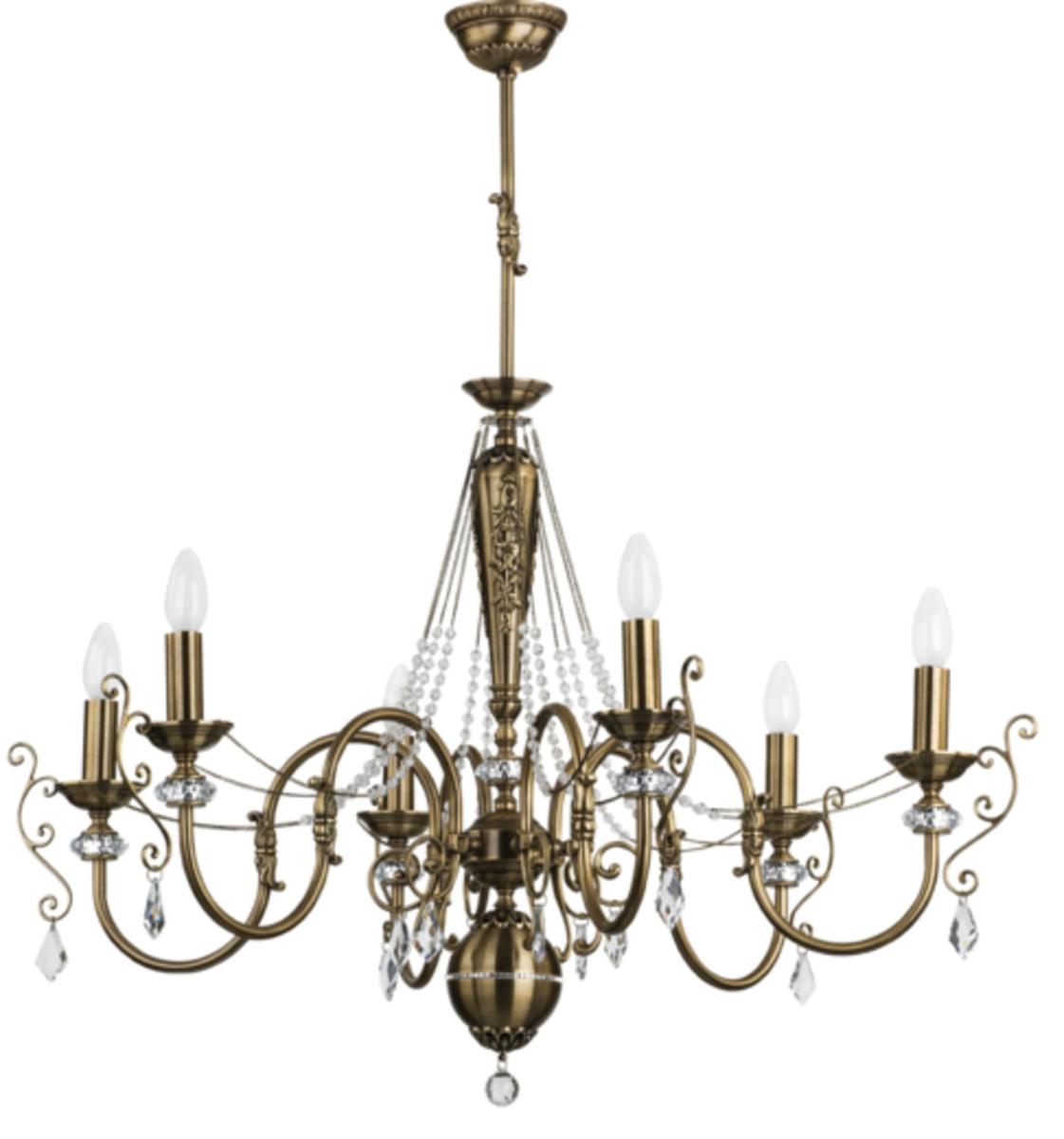 Подвесная люстра Kutek Luca LUC-ZW-6 (P)