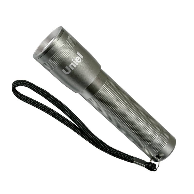 Ручной светодиодный фонарь Uniel (03480) от батареек 60 лм S-LD015-C Silver