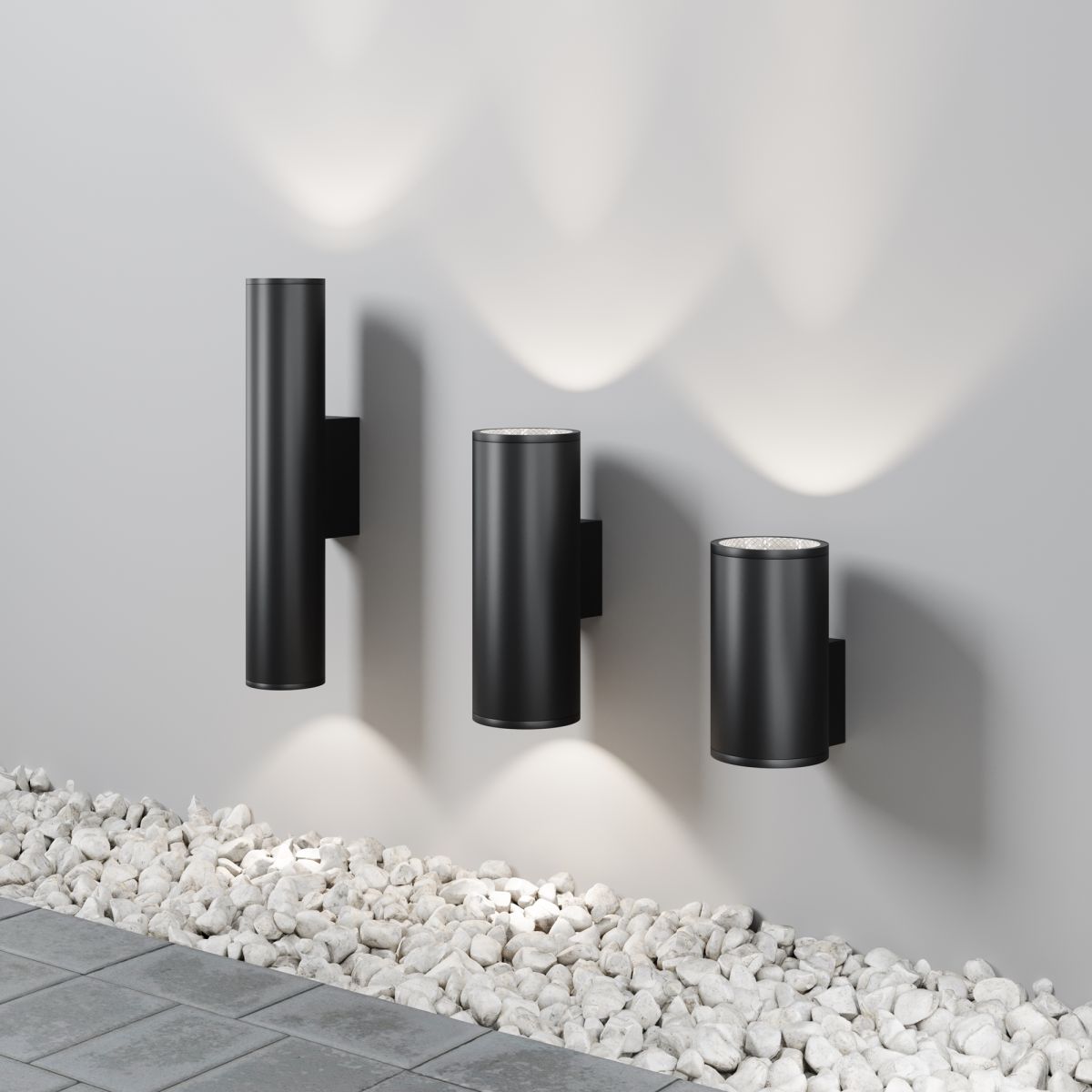 Уличный настенный светильник Maytoni Shim O514WL-L15B3K