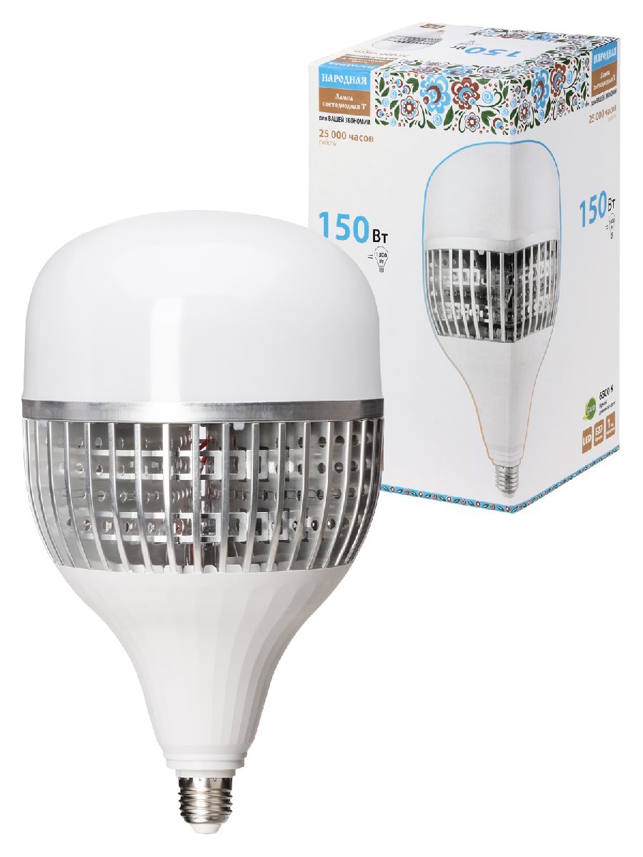 Лампа светодиодная TDM Electric Народная E27 150W 6500K матовая SQ0340-1641