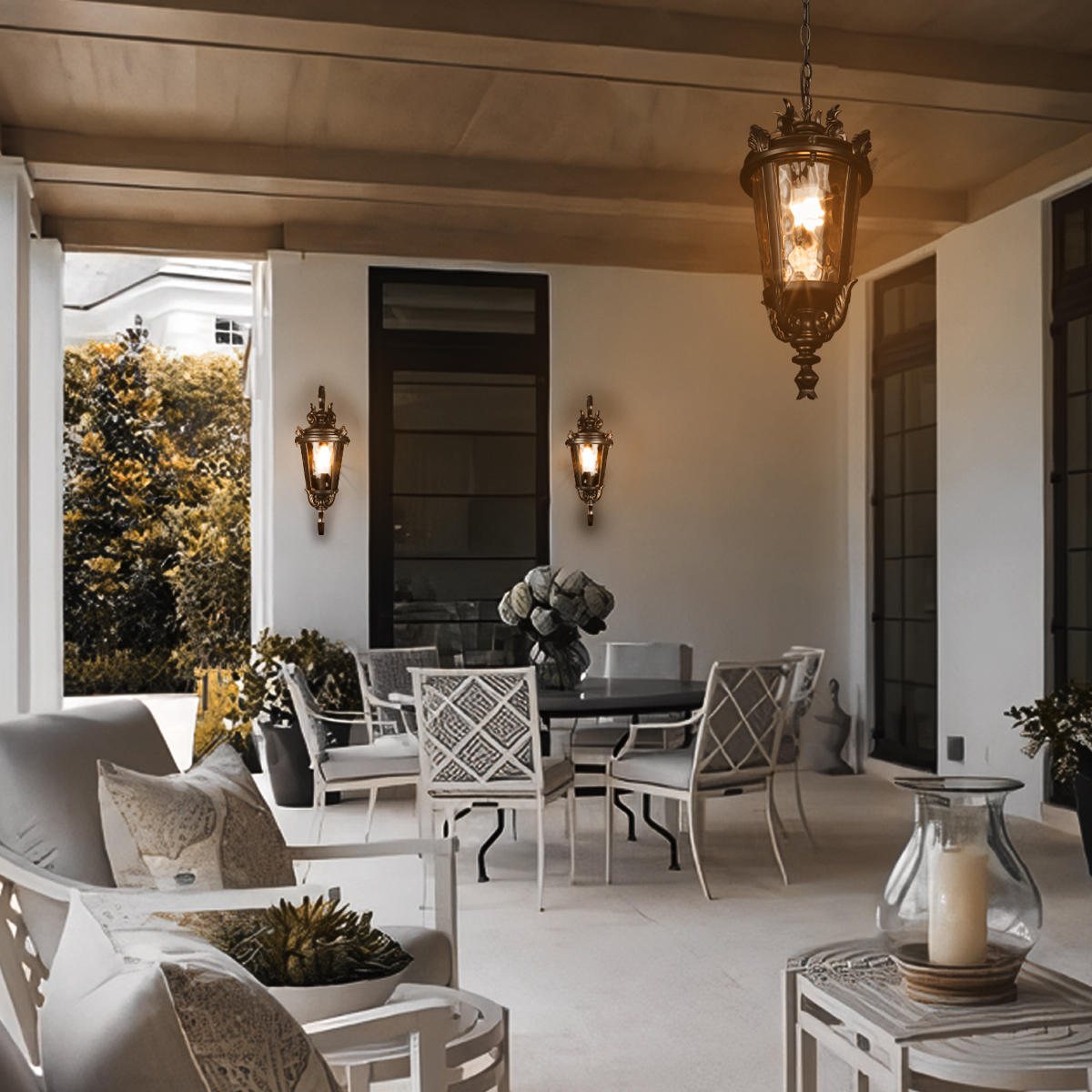 Уличный подвесной светильник Loft IT Verona 100003P УЦ