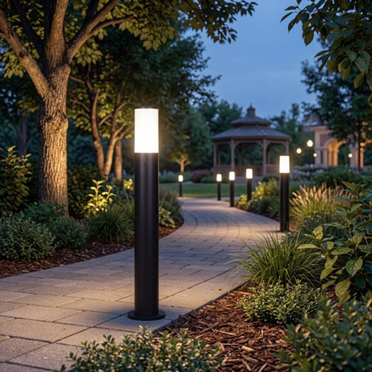 Ландшафтный светильник Reluce 09984-0.7-001JH 1.0M E27 BK RLOS