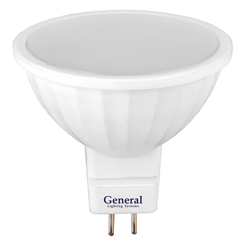 Светодиодная лампа General GLDEN-MR16-10-GU5.3-12-4500 661022