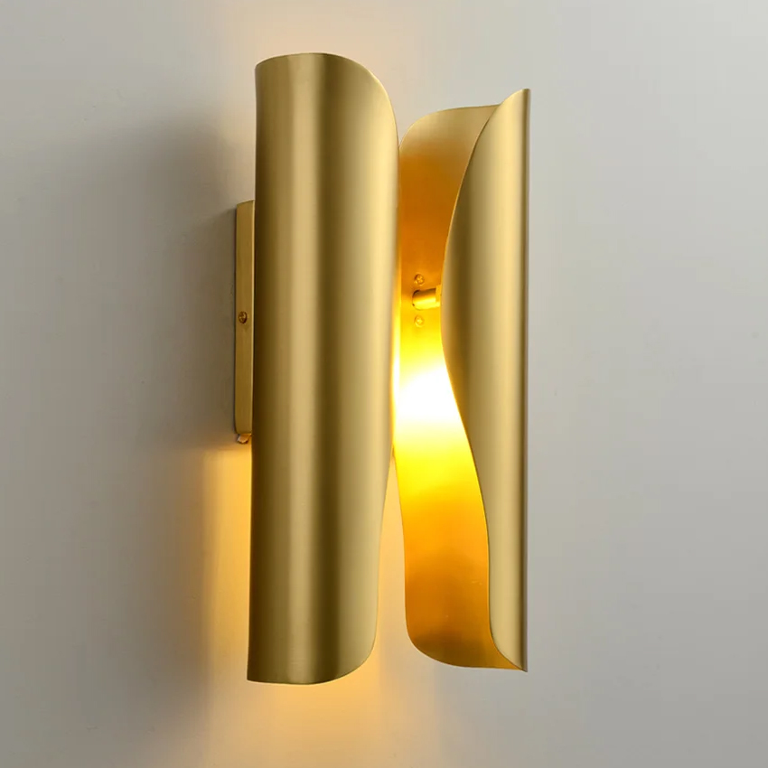 Настенный светильник Delight Wall lamp MT8901-2W brass