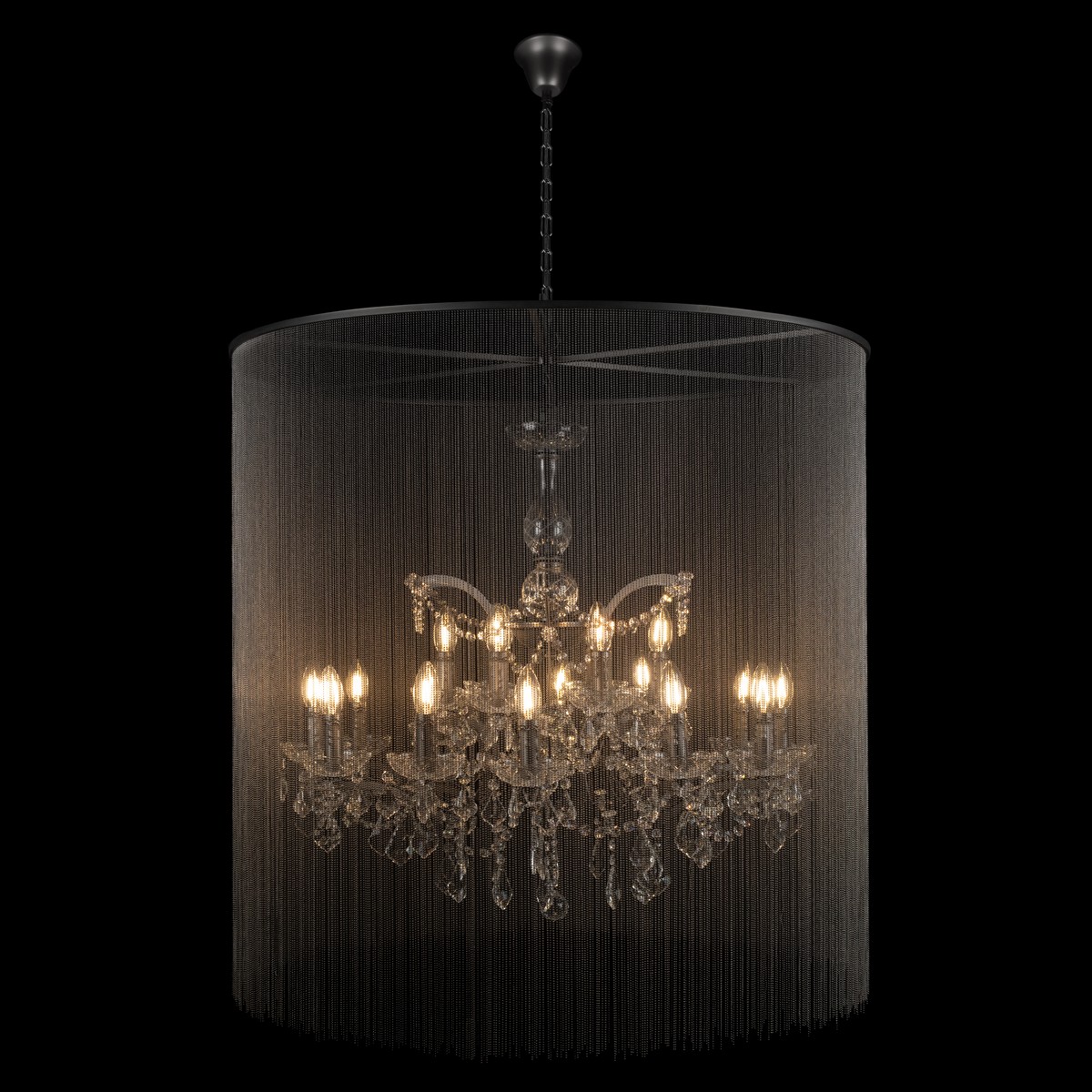 Подвесная люстра арт-деко Loft IT Vaille Crystal 10450/900