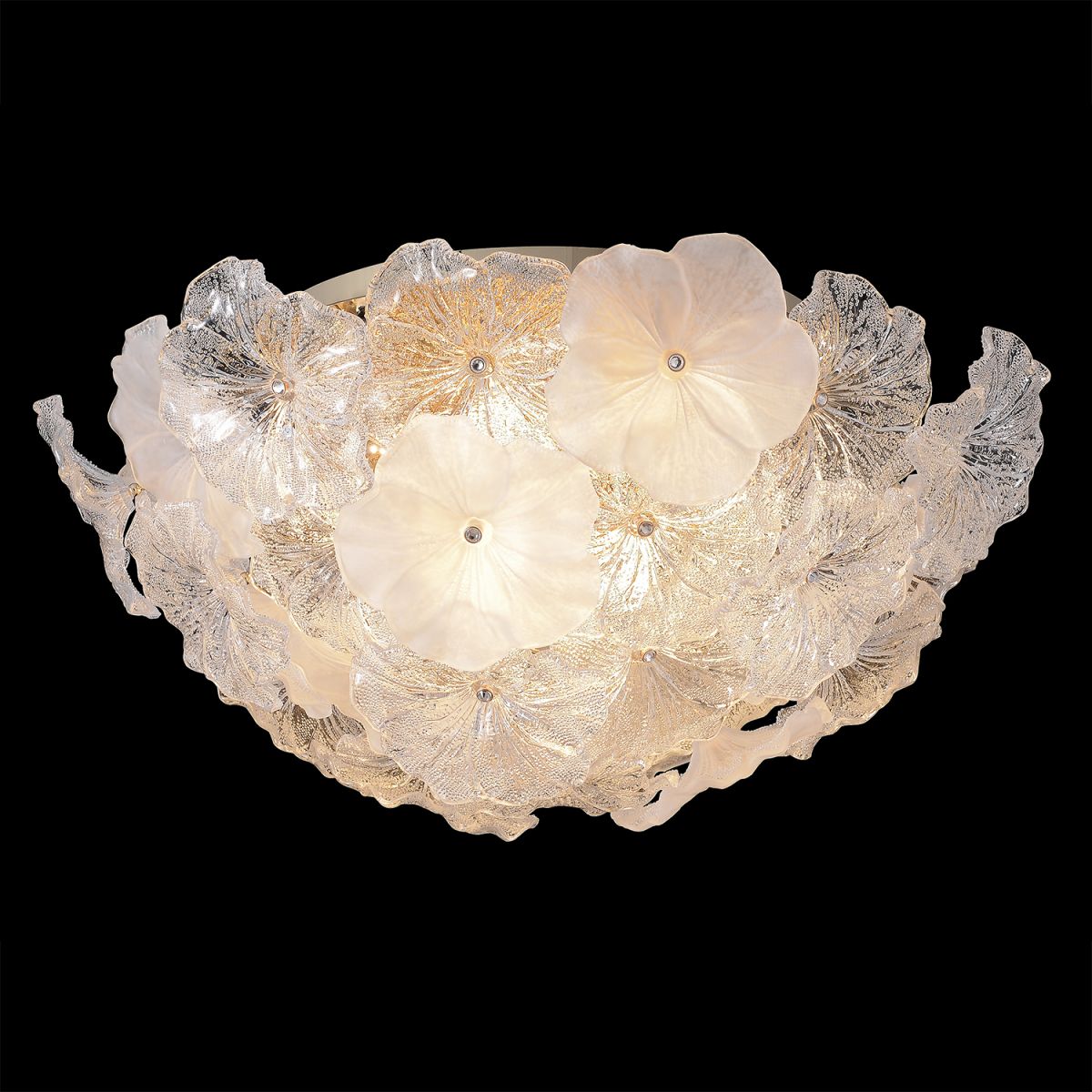 Потолочный светильник Crystal Lux MAGNOLIA PL12 GOLD