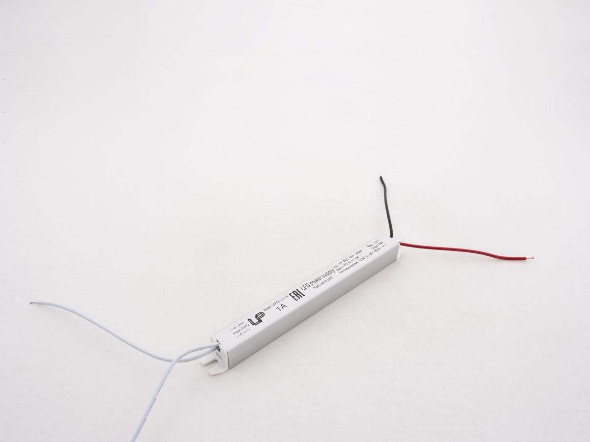 Блок питания LEDS POWER 24Вт 24В Super Slim 390102