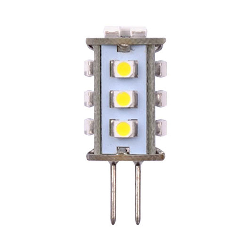 Лампа светодиодная (03973) Uniel G4 0,9W 6500K прозрачная LED-JC-12/0,9W/DW/G4 75lm