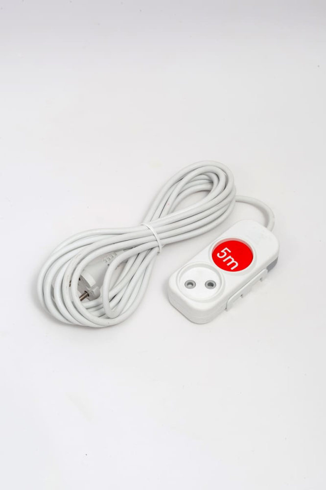 Удлинитель 2вх с защитными шторками ELBI Myra 527-010205-250