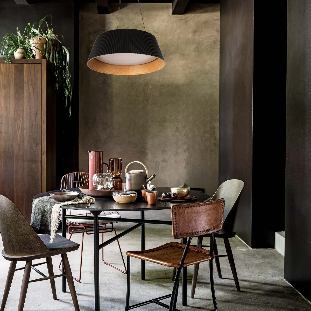 Подвесной светильник Loft IT Evans 10224P Black УЦ