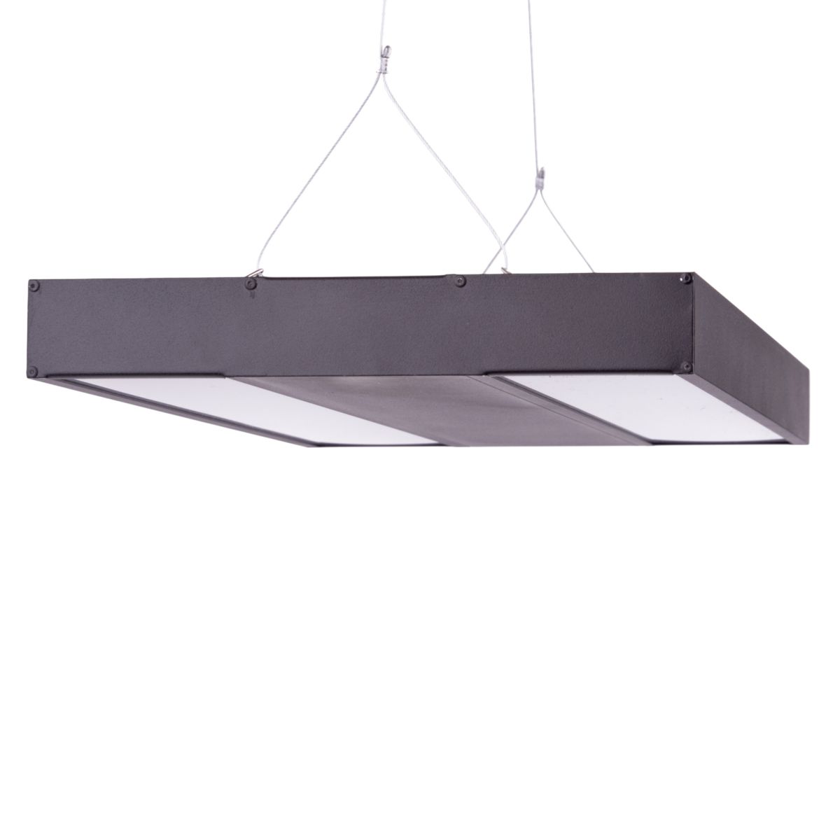 Светодиодная панель Uniel UL-00012591 ULO-K16B 2x16W/4000K/L50 5W/3000K IP44 BLACK