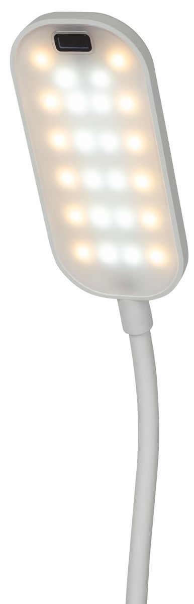 Настольная аккумуляторная лампа белого цвета Эра NLED-525-6W-W Б0068589