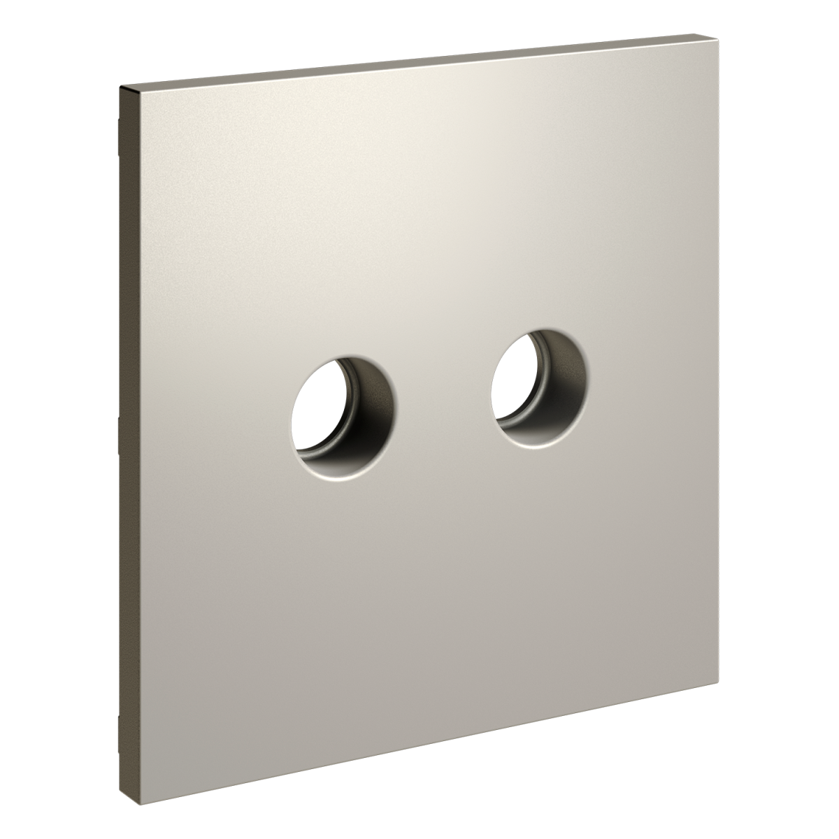 Накладка для розетки телевизионной оконечной TV+SAT Voltum S70 (кашемир) VLS001603