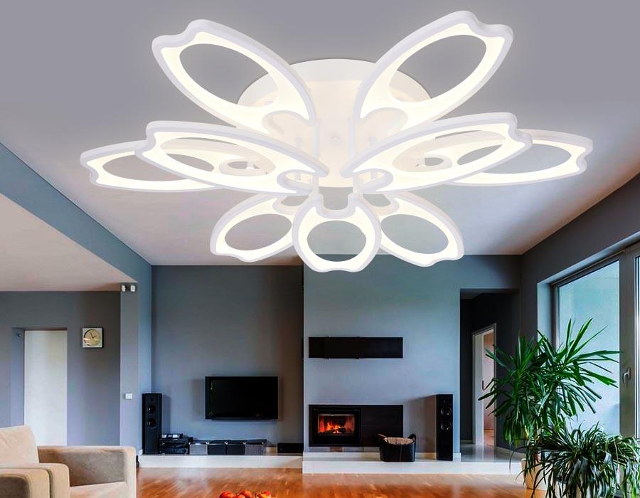 Потолочная светодиодная люстра Ambrella Light Acrylica Original FA579