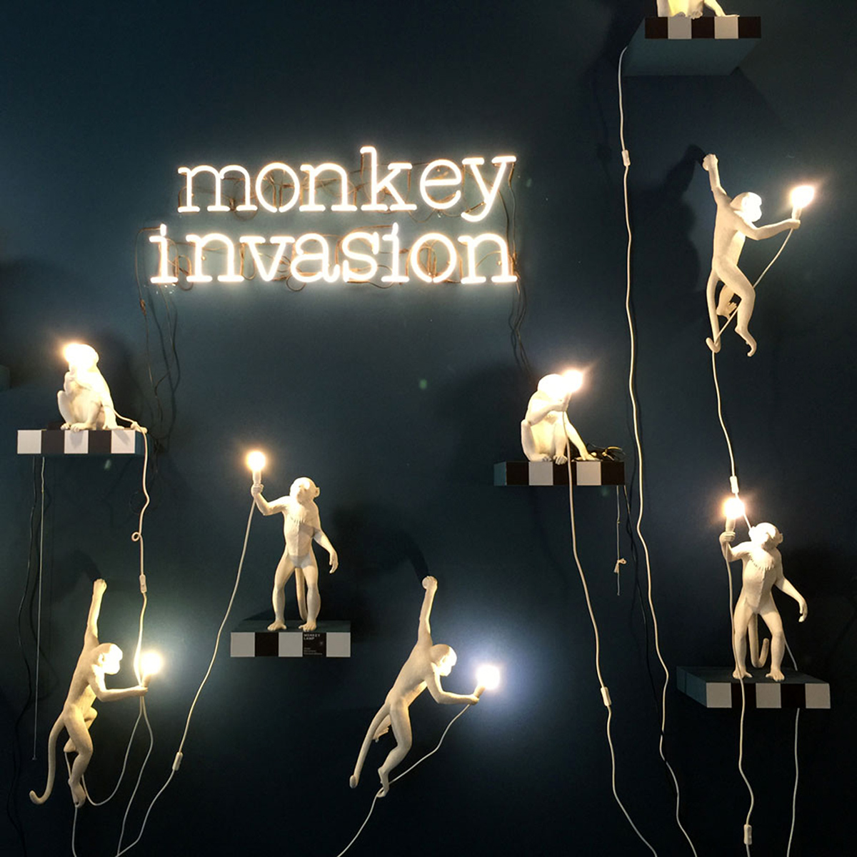 Настольная лампа Seletti Monkey Lamp 14882