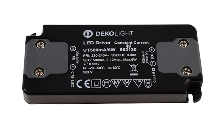 Блок питания Deko-Light Eingangsspannung 6Вт 220-240В IP20 862130