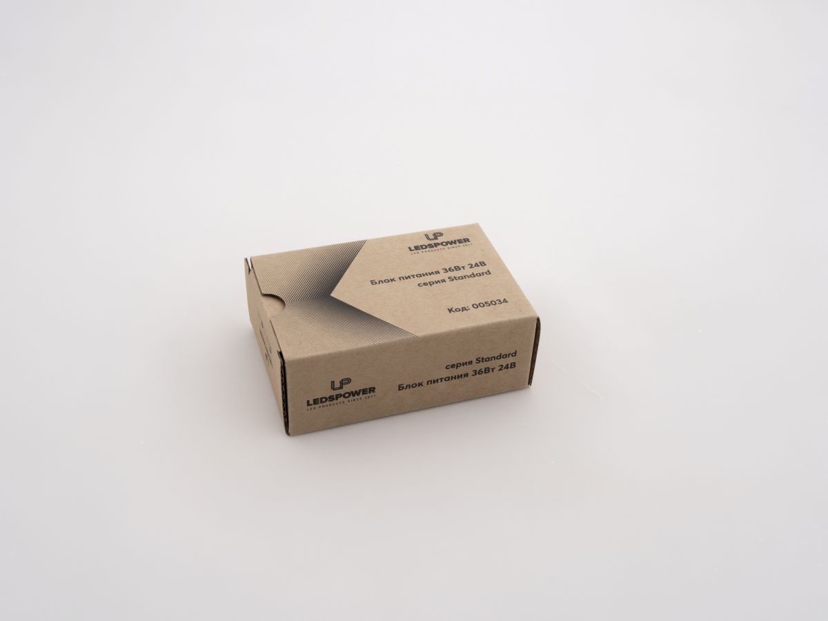 Блок питания LEDS POWER 36Вт 24В Standard 005034