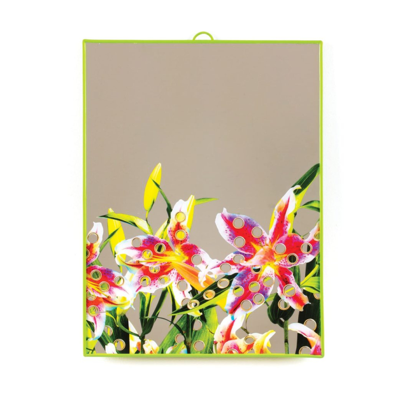 Зеркало Flowers with Holes Big Seletti Toiletpaper Mirror 17124