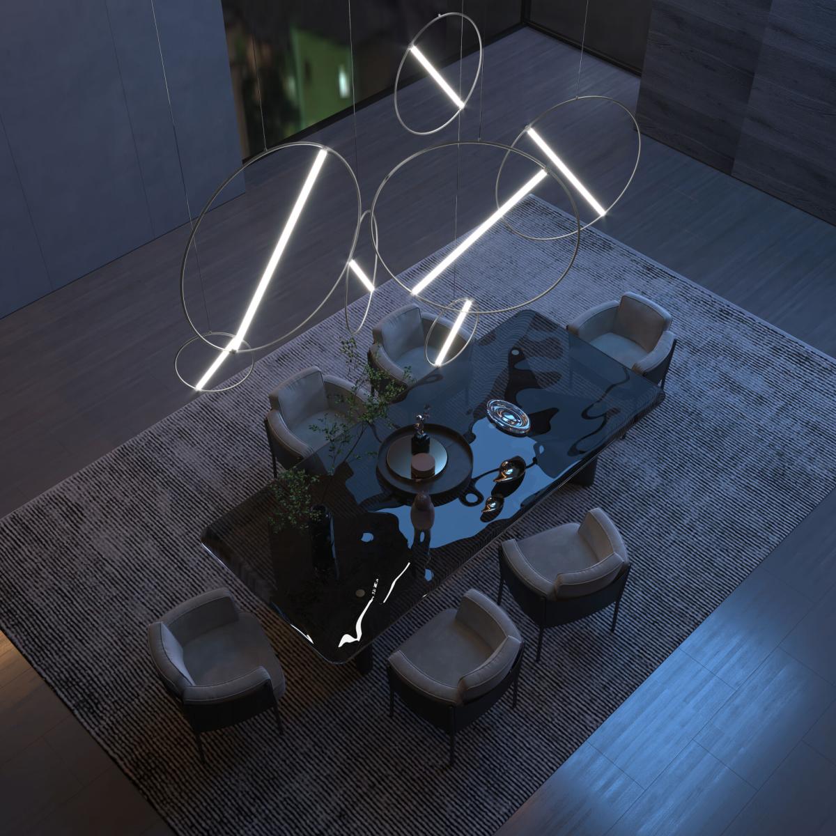 Подвесной светильник Eurosvet Element 90281/1 хром a061420