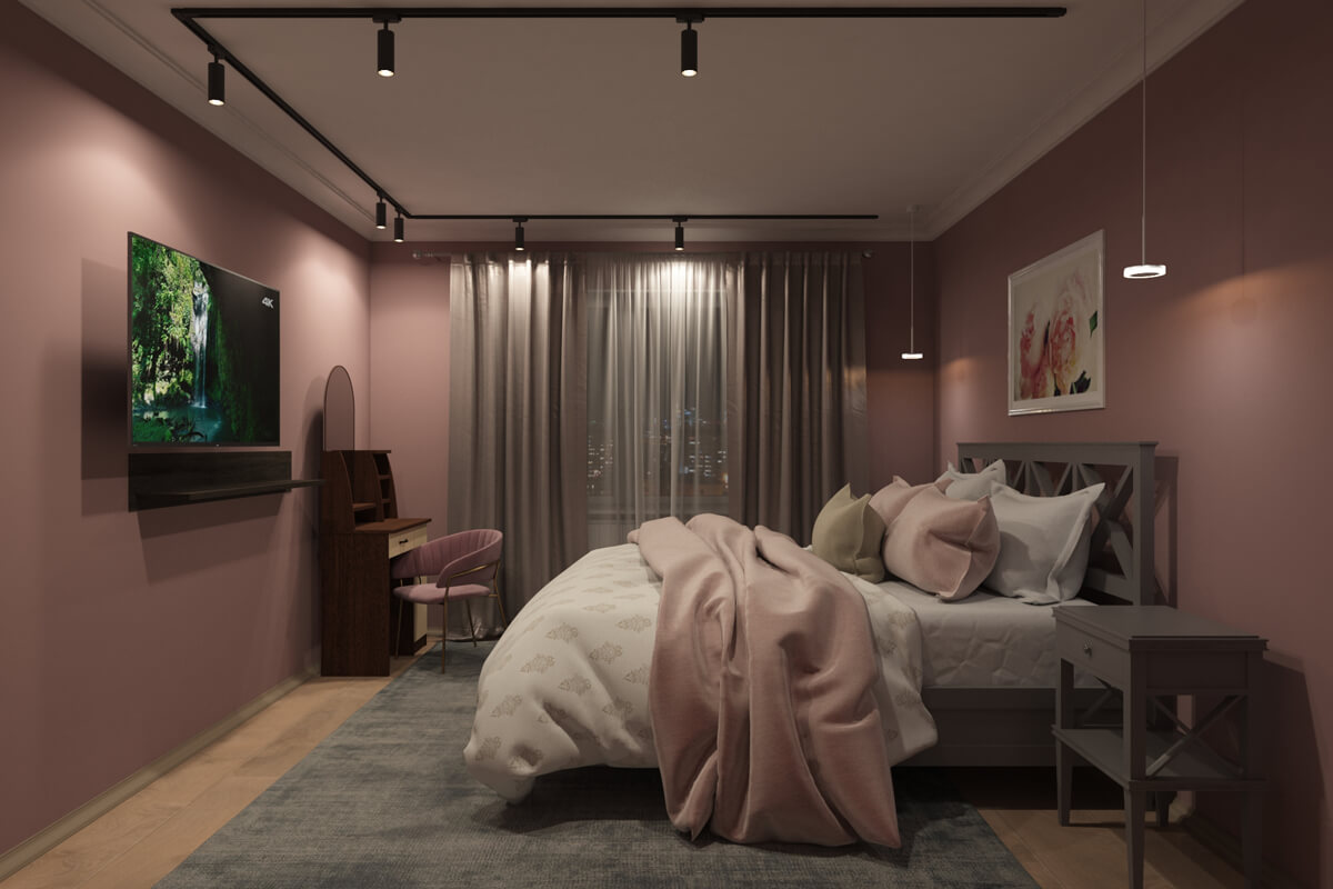 Светильник на шине Denkirs DK6202-BK