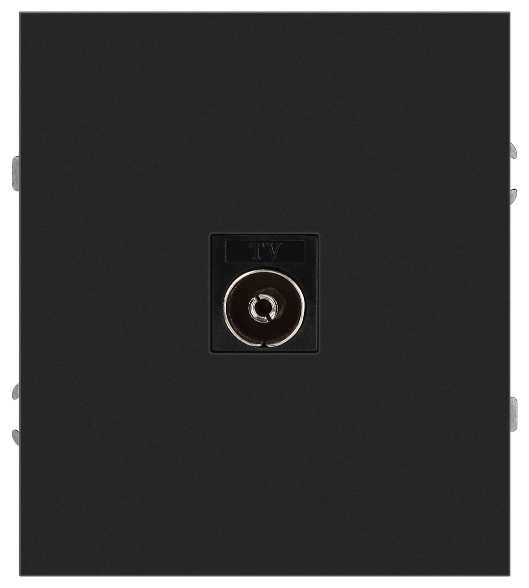 Розетка Эра Arktik 16-3101-05 TV одиночная антрацит Б0070468