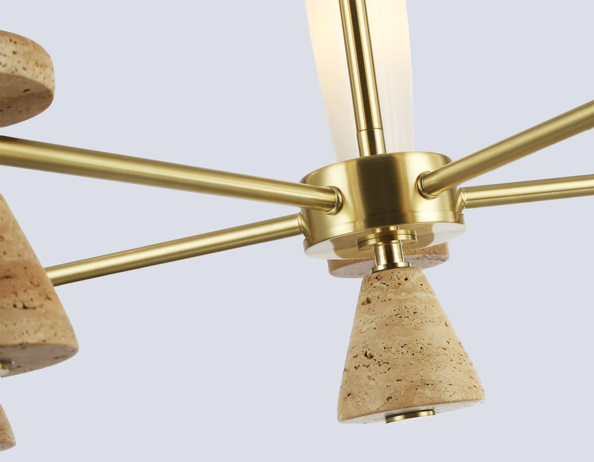 Люстра на штанге Ambrella Light High Light Ceramo Modern LH75371