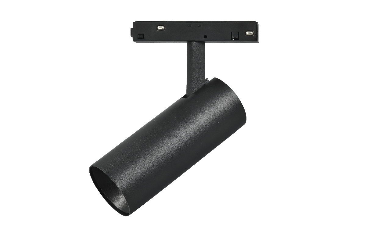 Трековый магнитный светильник iLedex Vision SMART 4822-006-D55-18W-38DG-BK