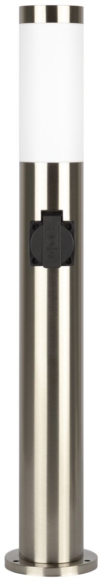 Ландшафтный светильник ЭРА Беллона GBF-103-1-SL-0650 230В Е27 IP54 серебро с розеткой Б0071046