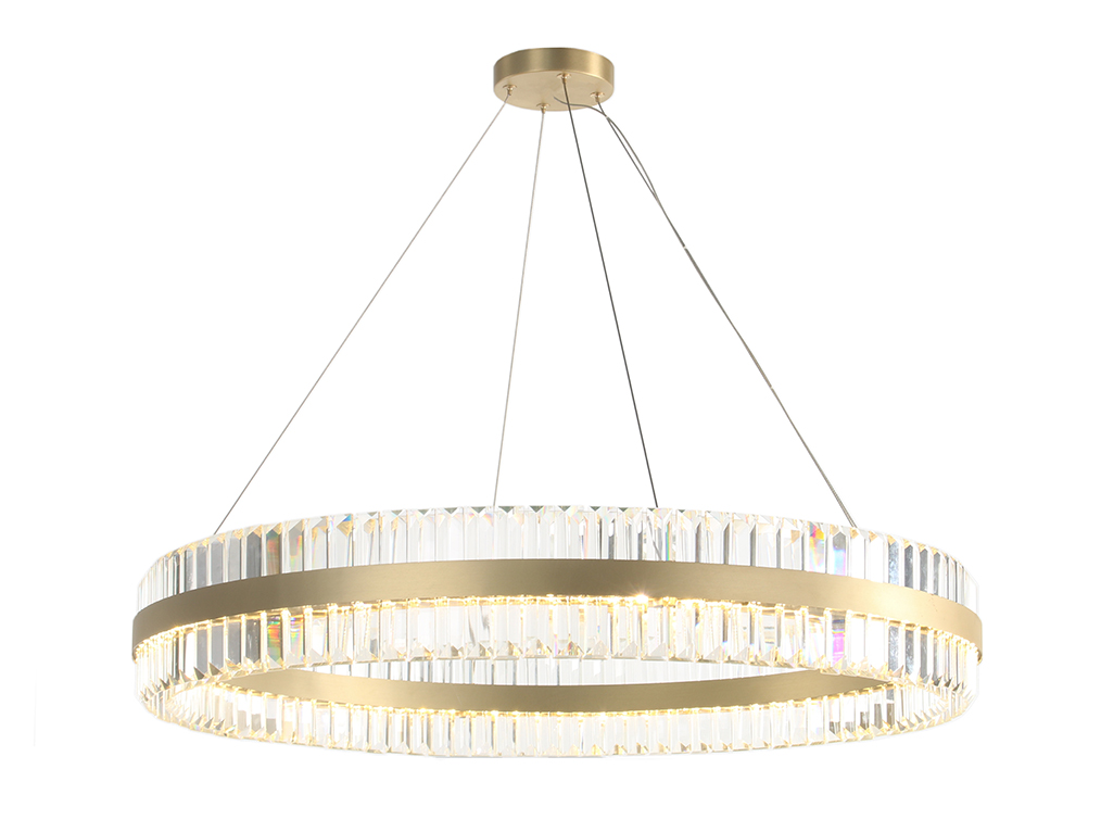 Подвесная led люстра Newport Kelly 10241/80 brass М0067228