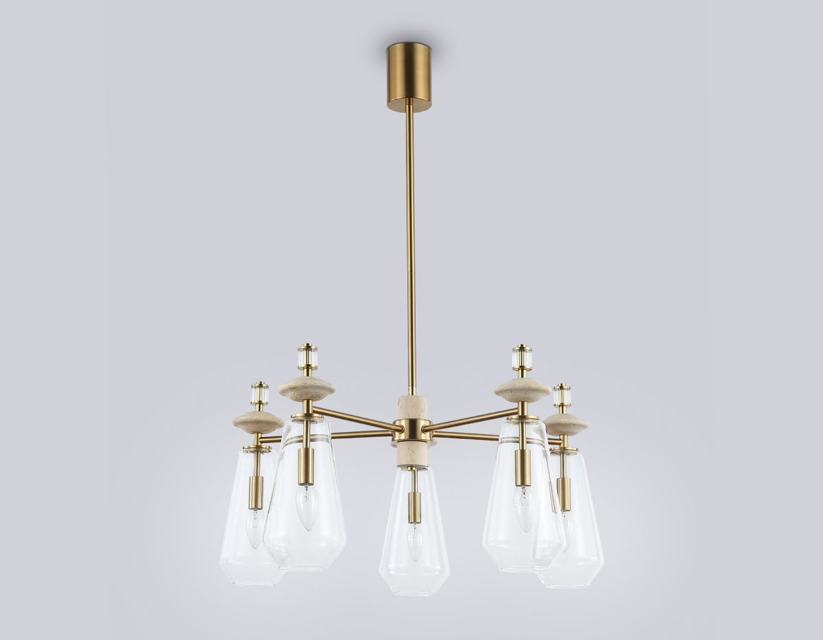 Люстра на штанге Ambrella Light High Light Ceramo Modern LH53305