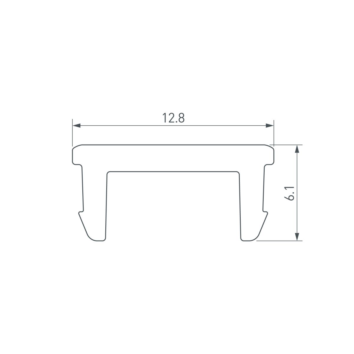 Экран Arlight STRETCH-COMFORT-14-CEIL-CENTER-2000 MAT-BLACK 065210