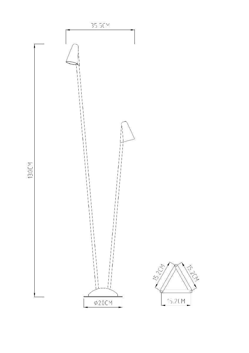 Ландшафтный светильник Arte Lamp Muphrid A4109PA-2BK