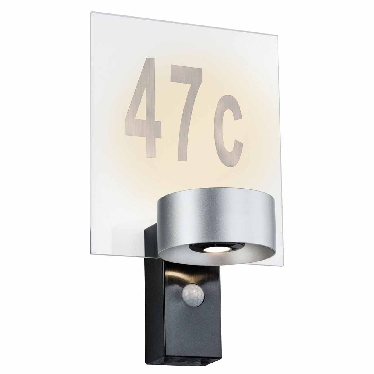 Уличный настенный светодиодный светильник Paulmann Cone 79678 в #REGION_NAME_DECLINE_PP#