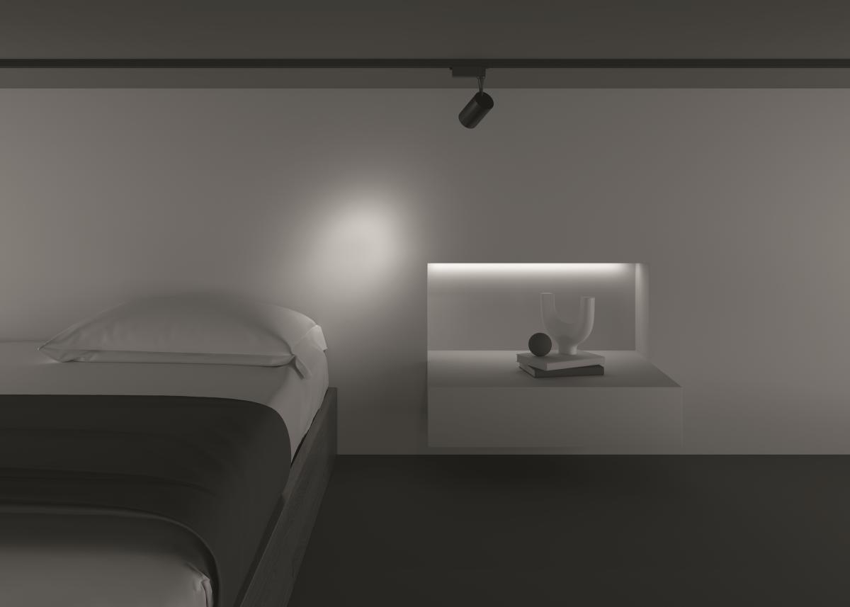 Трековый светильник Maytoni Technical Vuoro TR003-1-6W3K-S-B