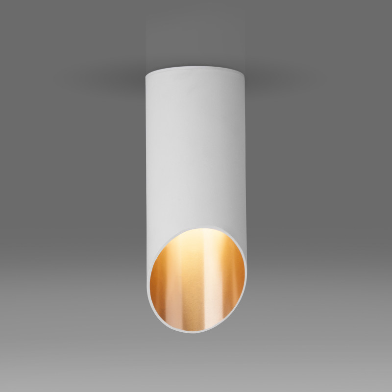Точечный светильник Elektrostandard DLN114 GU10 белый/золото a050119