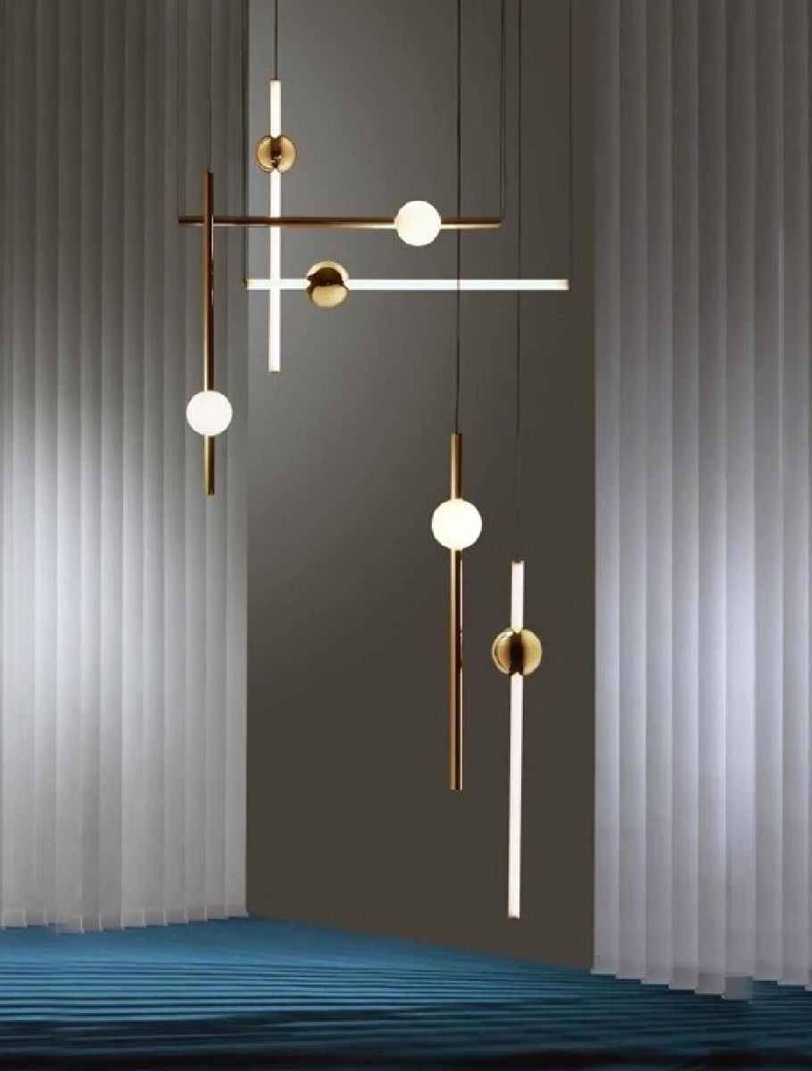 Подвесной светильник DeLight Collection Orion 10053P/A1 gold УЦ