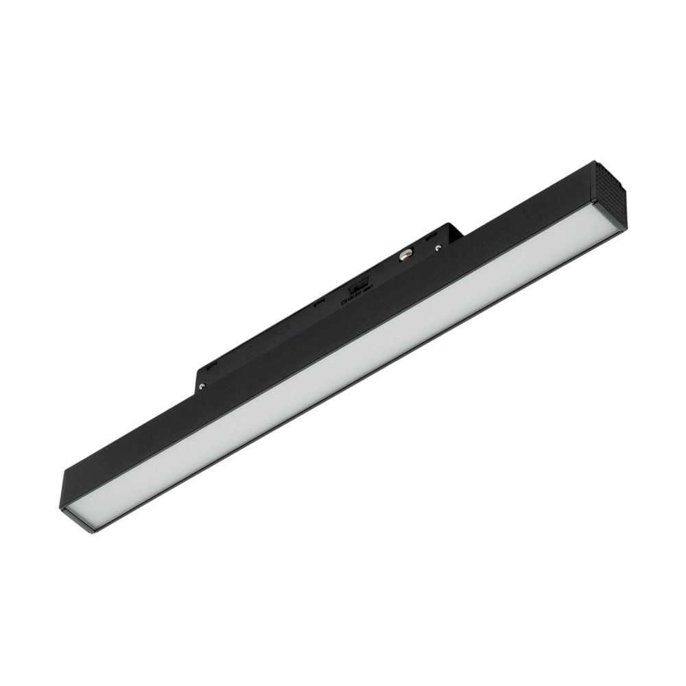 Трековый магнитный светильник MyFar Флоу MT0230-12W3CCT-CSM-B
