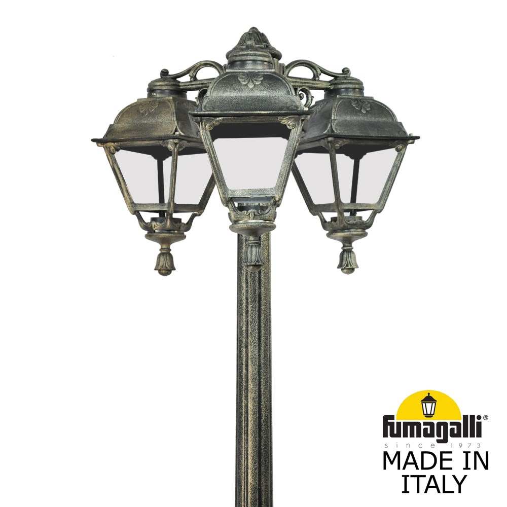 Садово-парковый светильник Fumagalli RICU BISSO/CEFA 3L DN U23.157.S30.BXE27DN