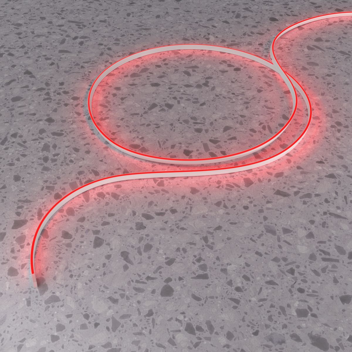 Гибкий неон Maytoni Led strip 24В 9,6Вт/м K 5м IP67 432039